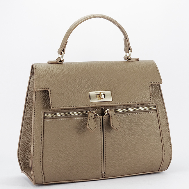 Geanta medie maro taupe DianaCO DHJ823-2 17 Geanta medie maro taupe DianaCO DHJ823-2 17