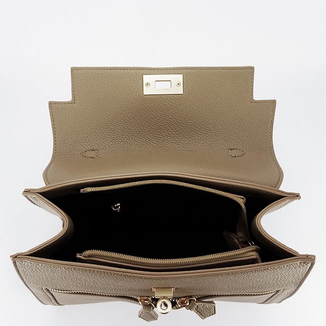 Geanta medie maro taupe Diana&CO DHJ823-2 17 [8]