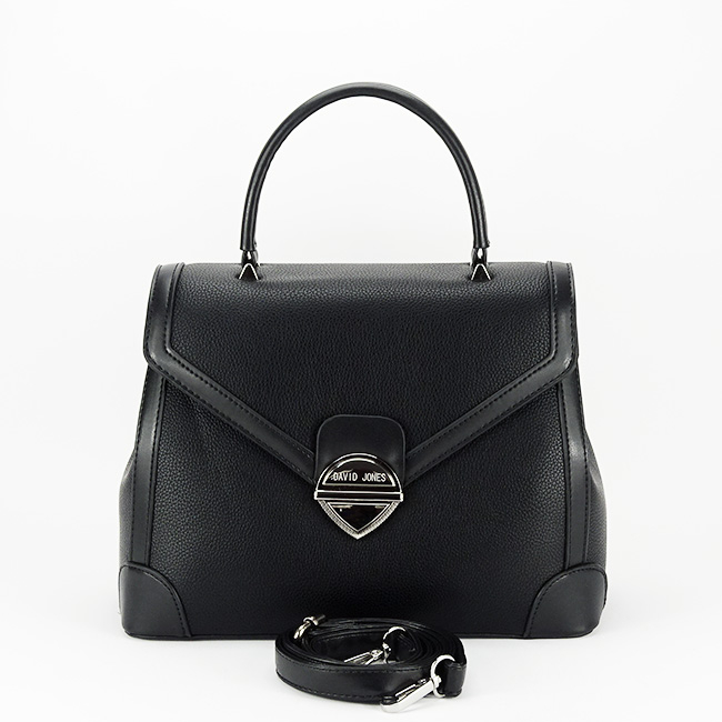 Geanta medie neagra David Jones 7058-1 11 [5]