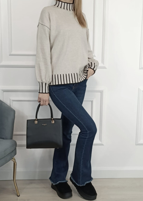 Geanta medie neagra David Jones CM7398-1 12 [2]