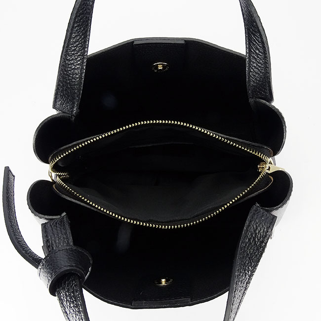 Geanta medie neagra din piele naturala 8905 128 [8]