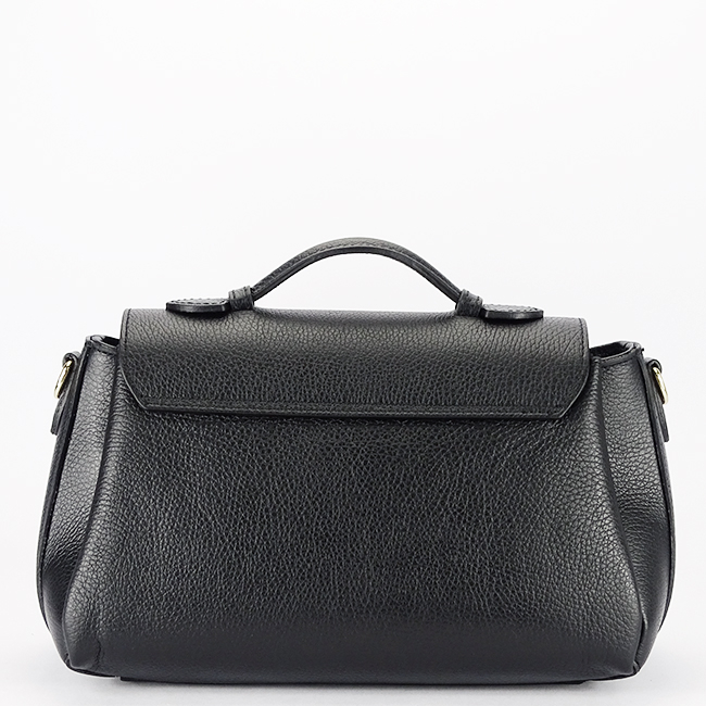 Geanta medie neagra din piele naturala 8910 126 [5]