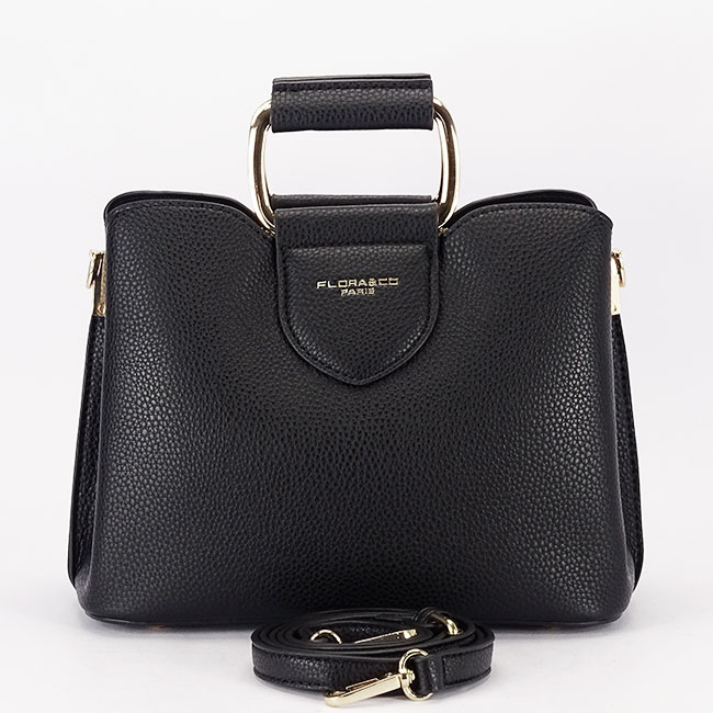 Geanta medie neagra FLORA&Co F6977 126 [8]
