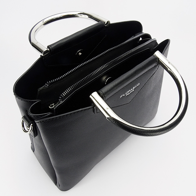 Geanta medie neagra FLORA&Co F8534 16 [8]