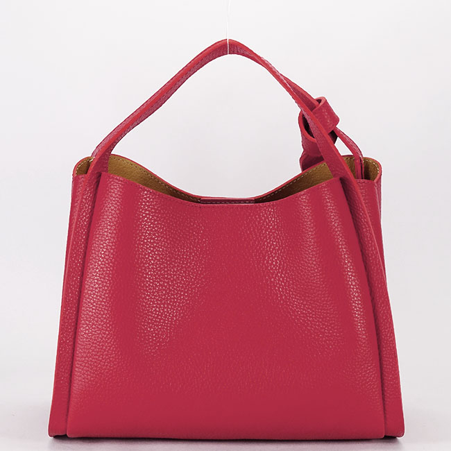 Geanta medie rosie din piele naturala 8905 128 [5]