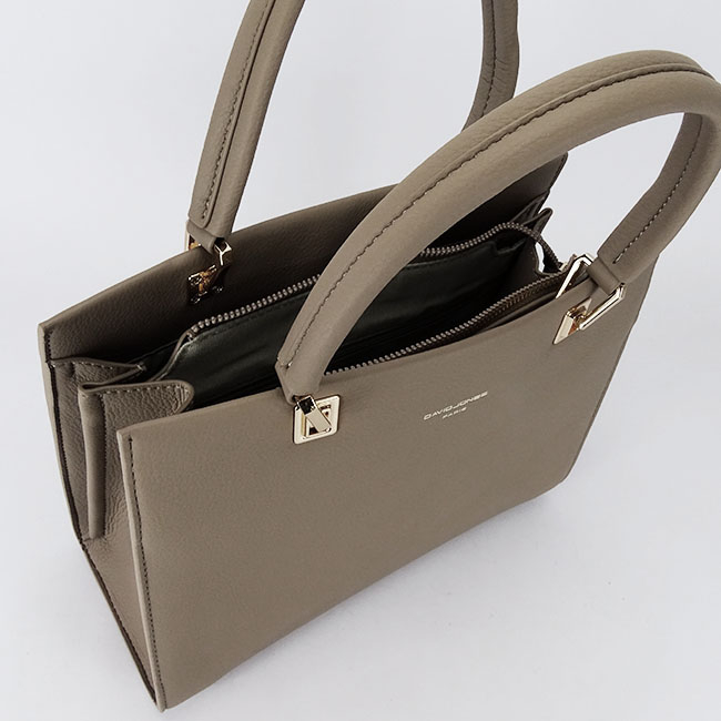 Geanta medie taupe David Jones CM7398-1 12 [9]