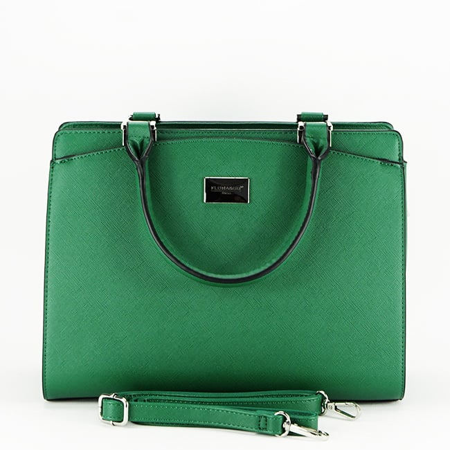 Geanta medie verde Jeffery 13 [6]