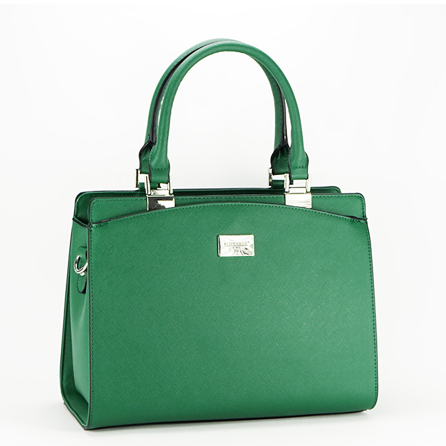 Geanta medie verde Jeffery 13 [2]