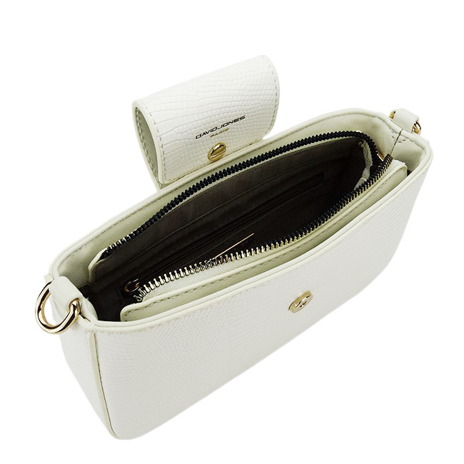 Geanta mica alba David Jones Paris CM6773A 14 [7]