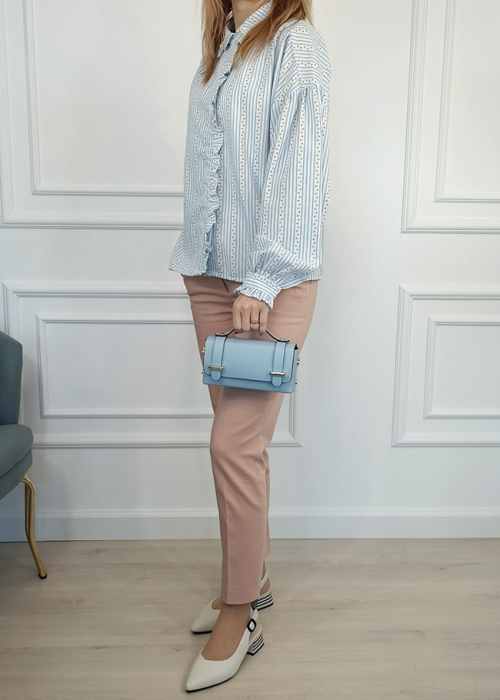 Geanta mica albastru deschis din piele naturala 1870 06 [2]