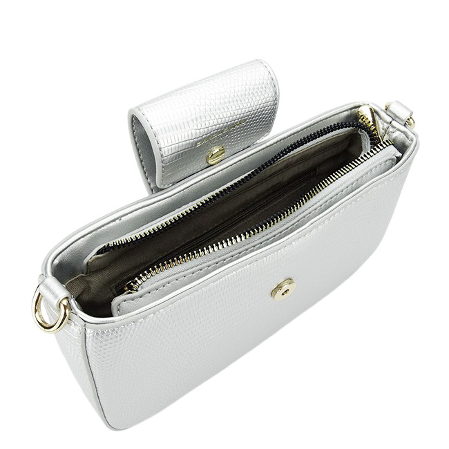 Geanta mica argintie David Jones Paris CM6773A 14 [7]