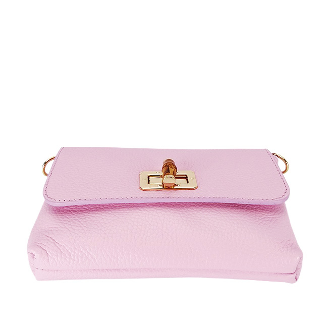 Geanta mica barbie roz din piele naturala 2052 06 [7]