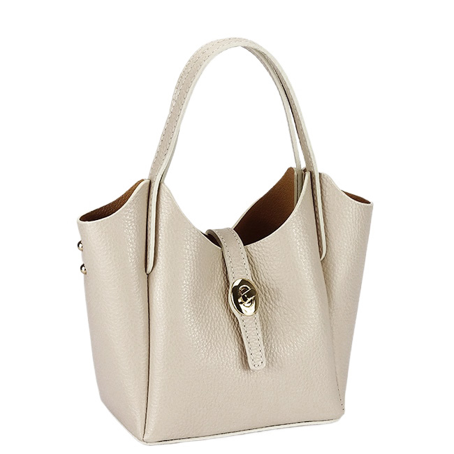 Geanta mica bej din piele naturala 2057 131 [3]