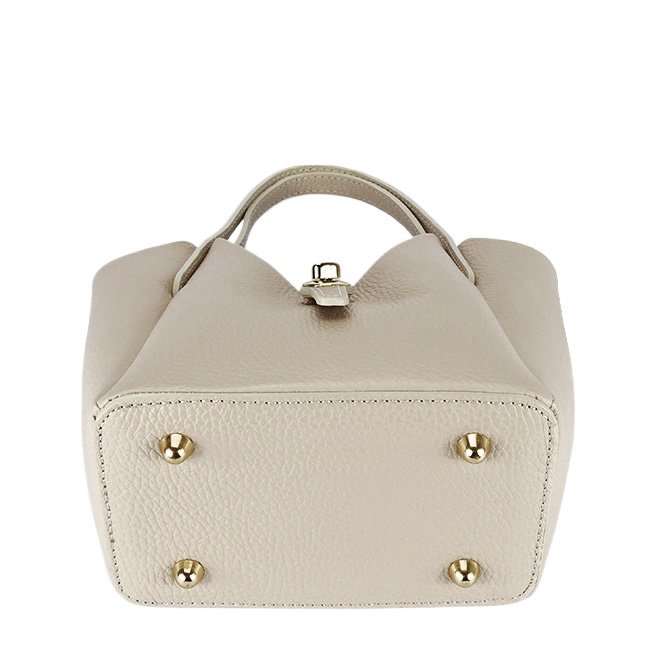 Geanta mica bej din piele naturala 2057 131 [6]