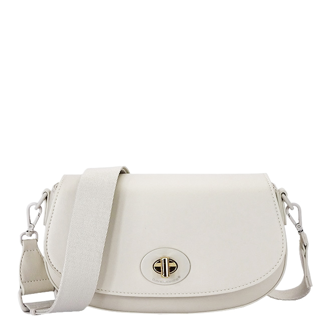 Geanta mica crem David Jones CM7104 11
