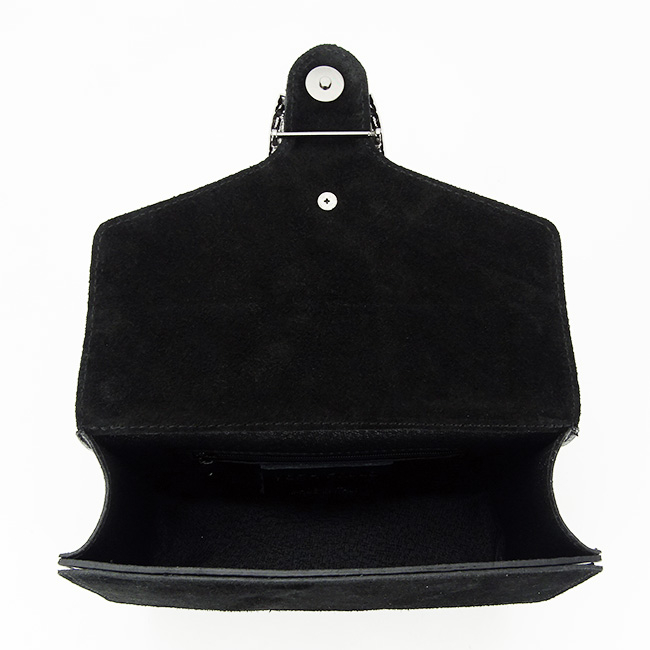 Geanta mica din piele naturala 8936 120 Negru [7]