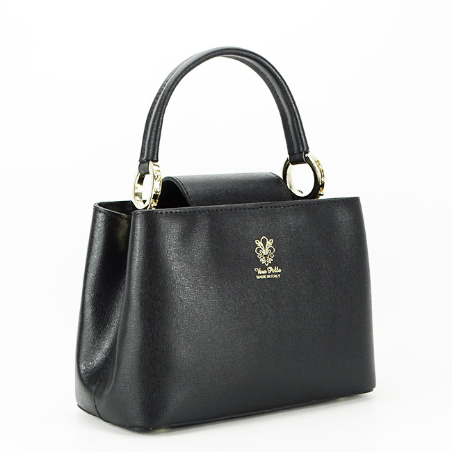 Geanta din piele naturala 8950 120 Negru [3]