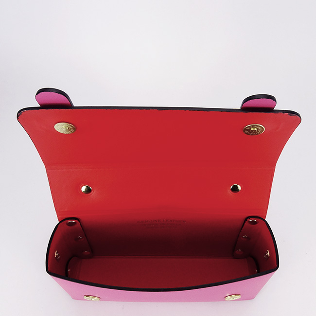 Geanta mica fuchsia din piele naturala 1870 06 [9]