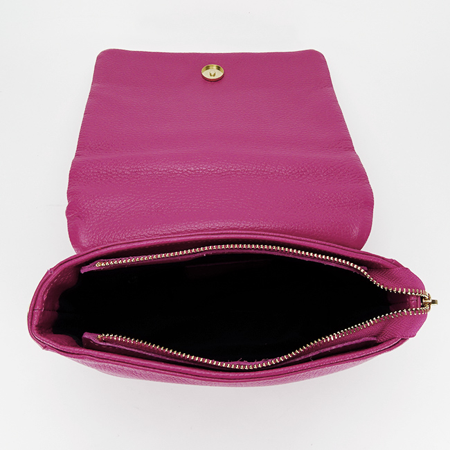 Geanta mica fucsia din piele naturala 8942 121 [6]