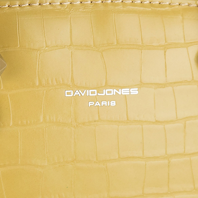 Geanta David Jones Paris galben mustar CM6432 16 [6]
