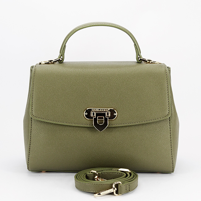 Geanta mica khaki David Jones CM7125 15 [5]