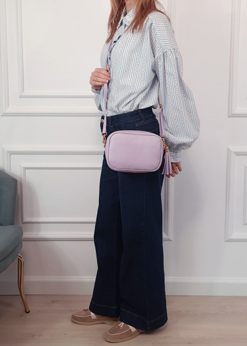 Geanta mica mov lavanda din piele naturala 1533 123 [2]