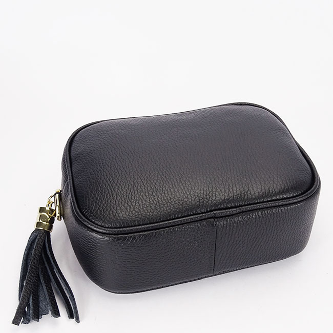 Geanta mica neagra din piele naturala 1533 123 [6]