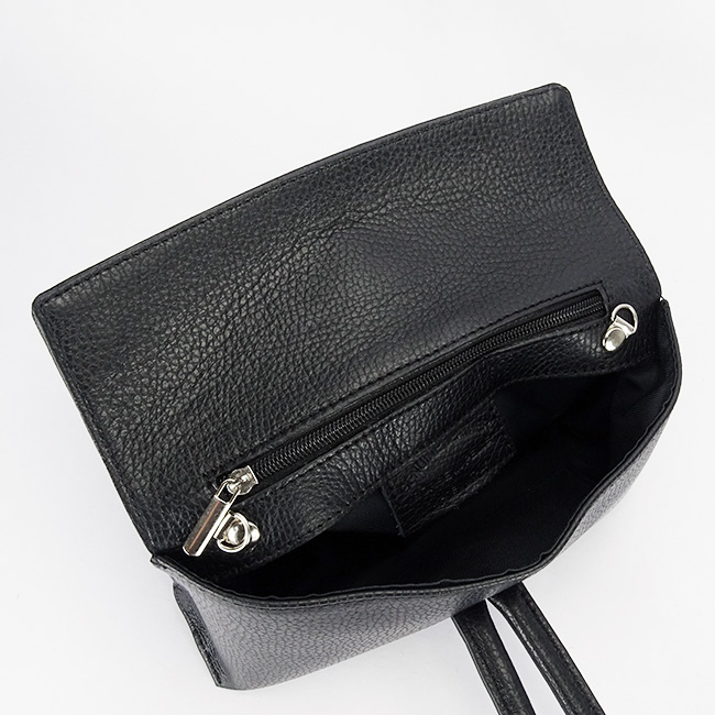 Geanta mica neagra din piele naturala 1732 123 [10]