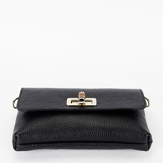 Geanta mica neagra din piele naturala 2052 06 [8]