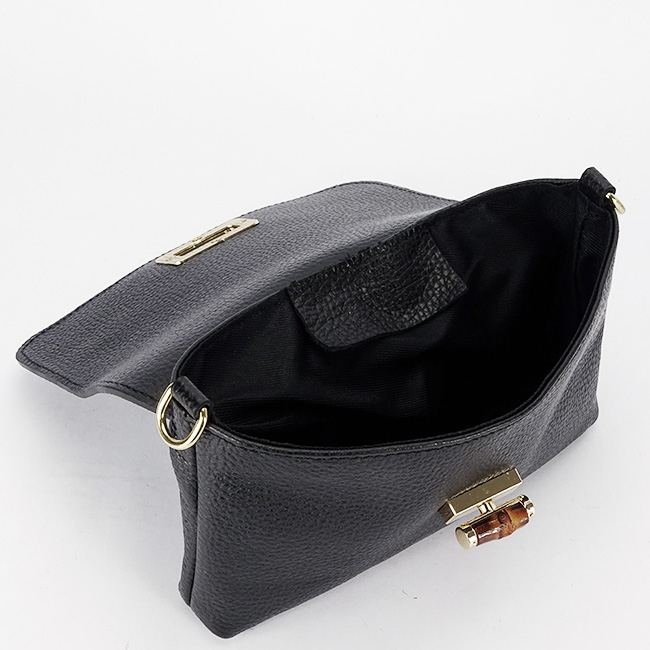 Geanta mica neagra din piele naturala 2052 06 [10]