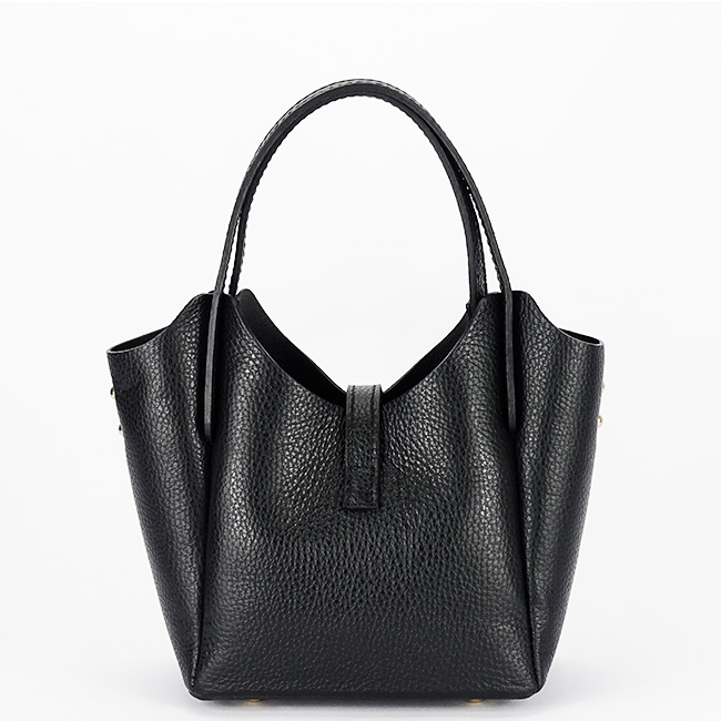 Geanta mica neagra din piele naturala 2057 131 [6]