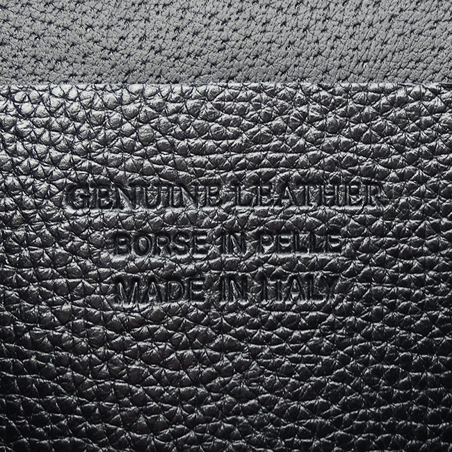 Geanta mica neagra din piele naturala intoarsa 1911 M9 [10]