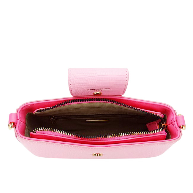 Geanta mica roz David Jones Paris CM6773A 14 [6]