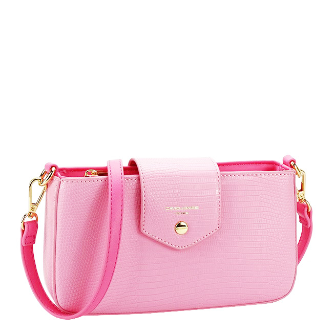 Geanta mica roz David Jones Paris CM6773A 14 [2]
