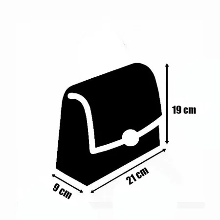 Geanta mica roz din piele naturala 1502 122 [9]