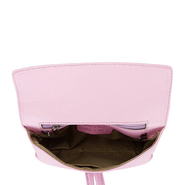 Geanta mica roz din piele naturala 1732 123 [9]