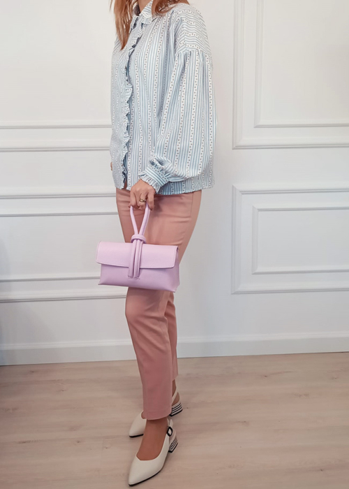 Geanta mica roz din piele naturala 1732 123 [3]