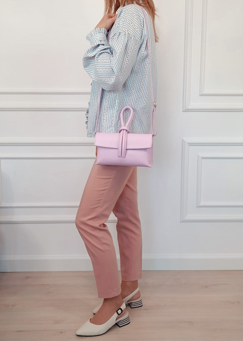 Geanta mica roz din piele naturala 1732 123 [2]