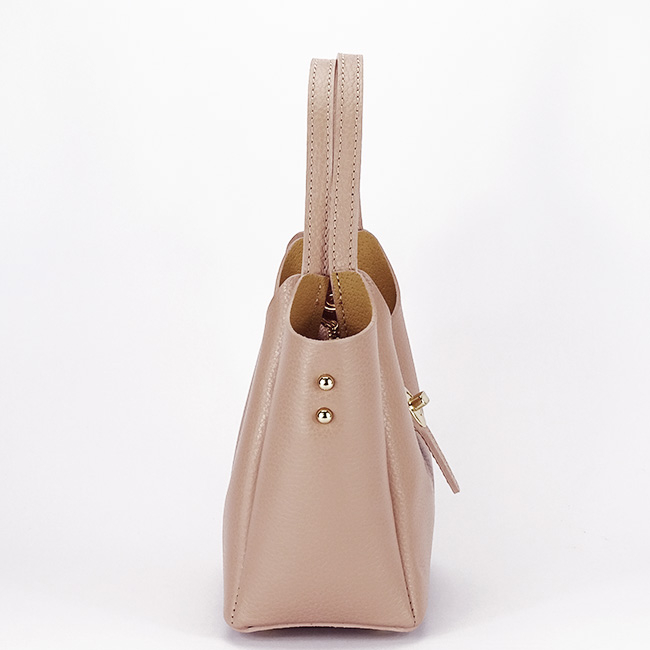 Geanta mica roz din piele naturala 2057 131 [3]