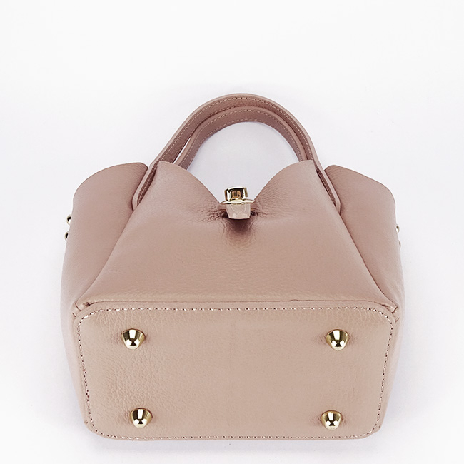 Geanta mica roz din piele naturala 2057 131 [6]