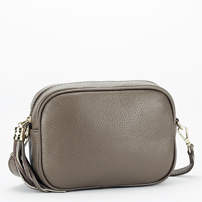 Geanta mica taupe din piele naturala 8957 124 [2]