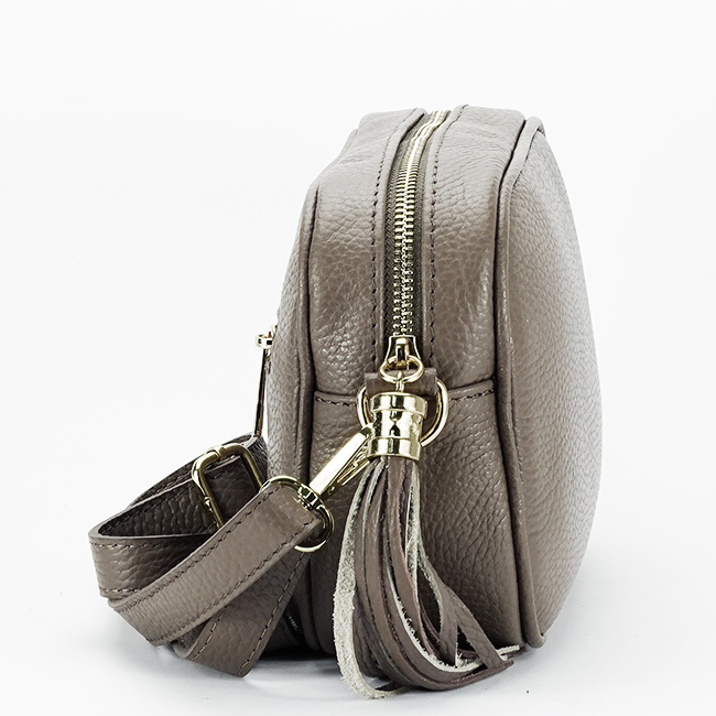 Geanta mica taupe din piele naturala 8957 124 [3]