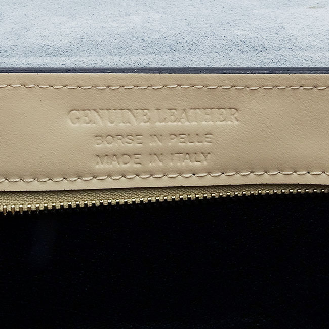 Geanta multicolora din piele naturala 1616 131 Crem [9]