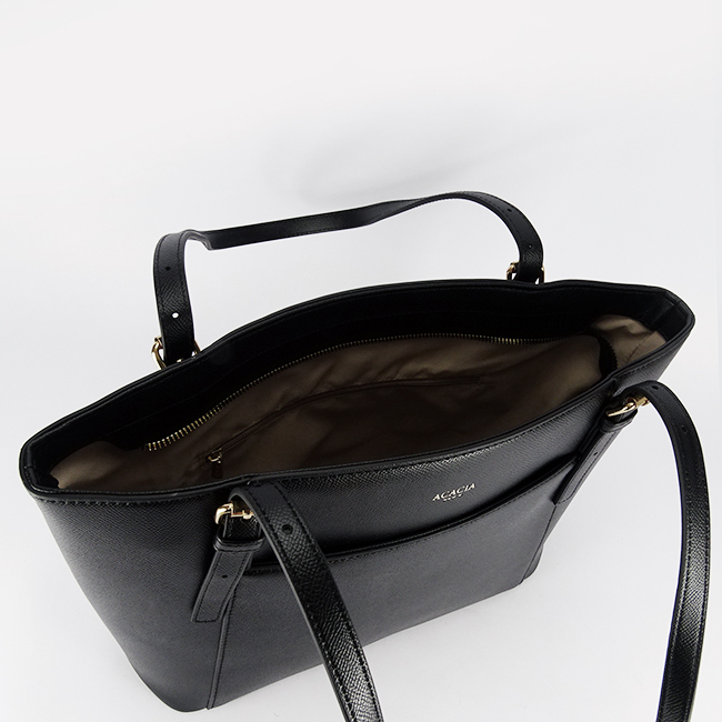 Geanta neagra casual Acacia Paris G-24205 11 [7]