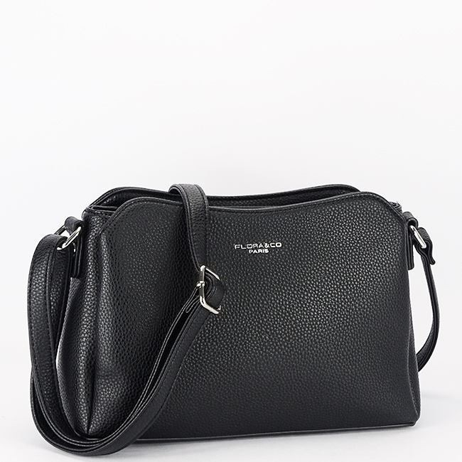 Geanta neagra casual Flora&CO Paris F2516 M9 [3]