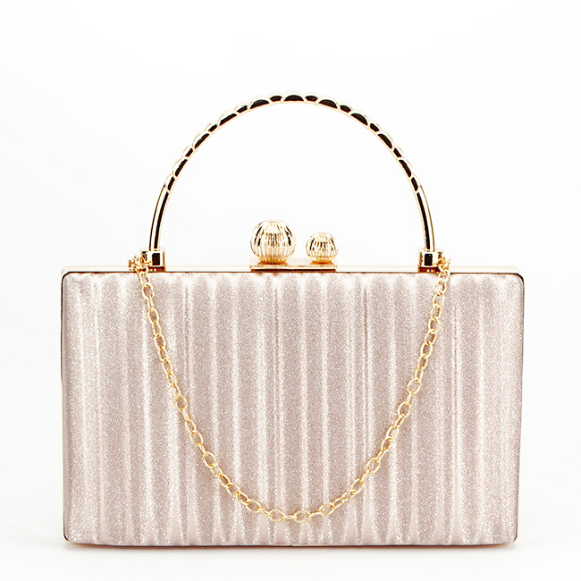 Geanta auriu rose, clutch cu maner BME-622 05 [2]