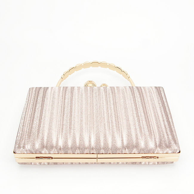 Geanta auriu rose, clutch cu maner BME-622 05 [5]