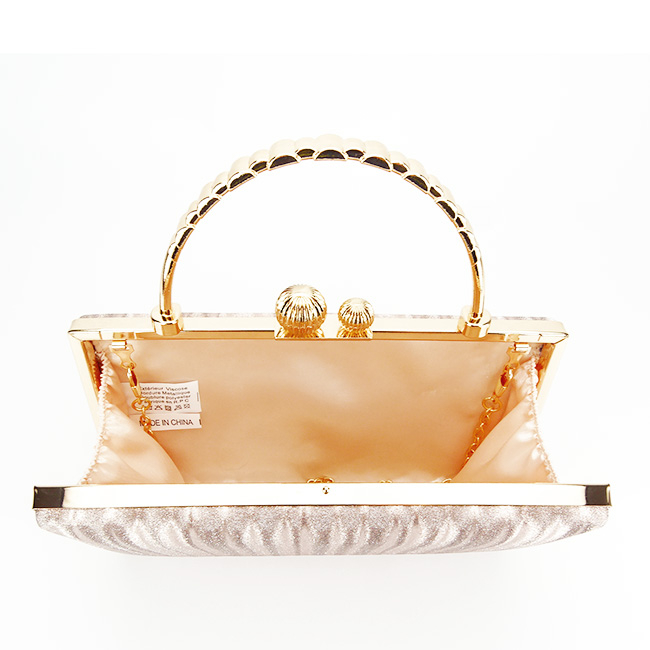 Geanta auriu rose, clutch cu maner BME-622 05 [7]