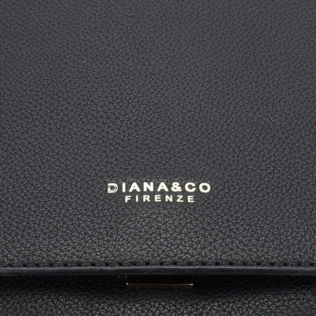 Geanta neagra cu maner imbalnit DIANA&CO DJD3410-4 11 [9]