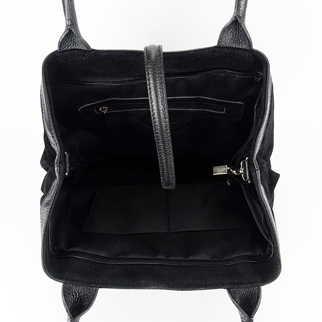 Geanta mare neagra din piele naturala 1896 M9 [9]